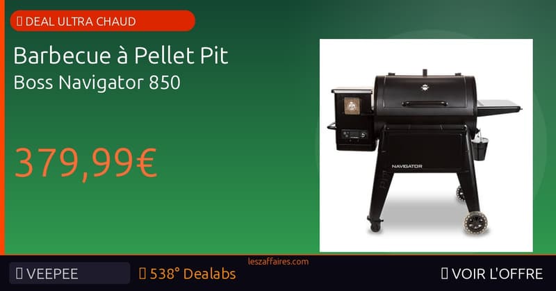 Barbecue à Pellet Pit Boss Navigator 850